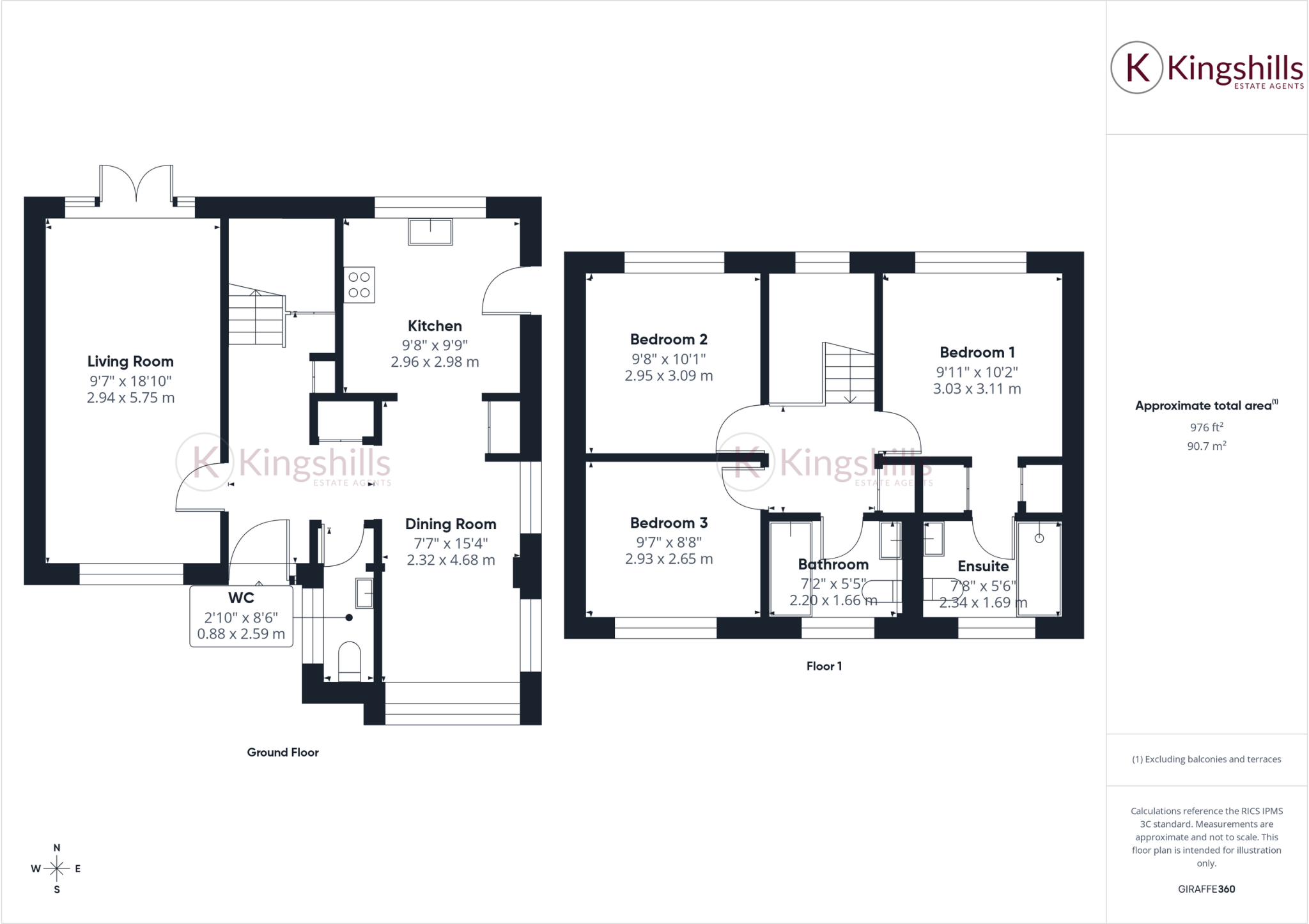 Chilton Close, Holmer Green, Buckinghamshire, HP15 6XH floorplan