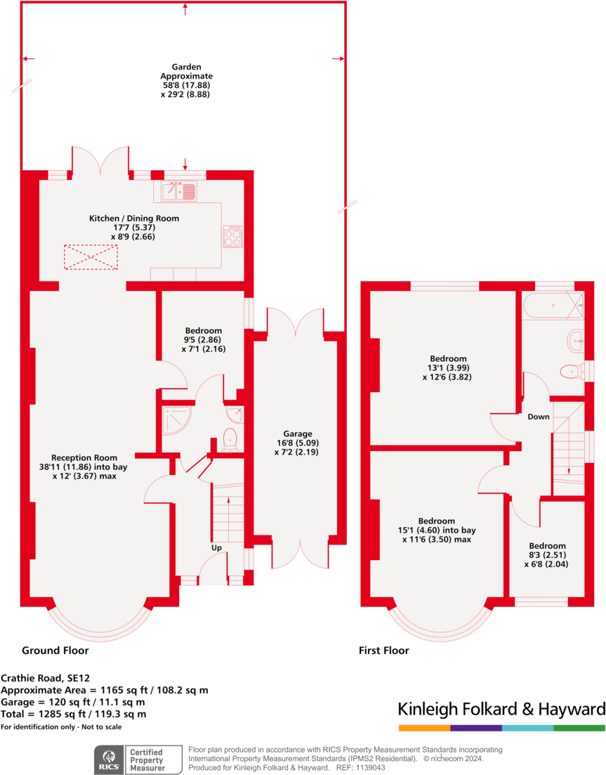 Crathie Road, Lee, London, SE12 floorplan