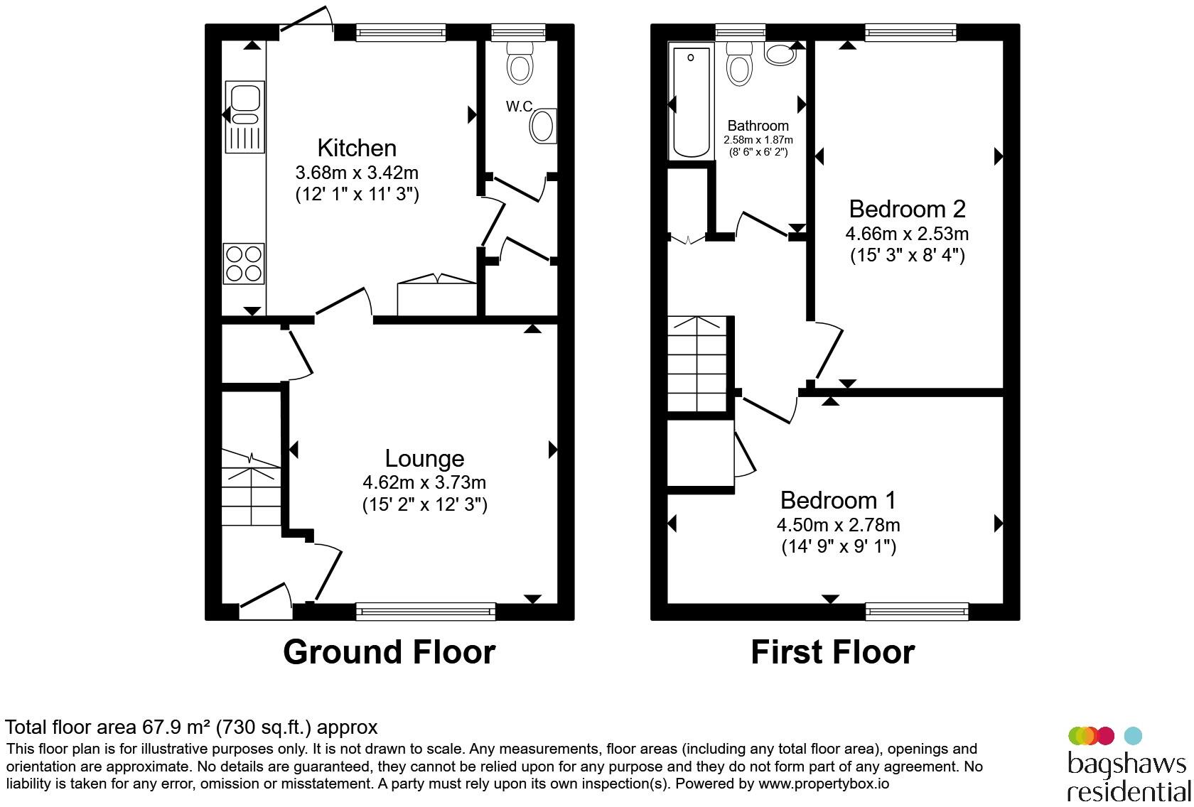 Trilby Close, ASHBOURNE floorplan