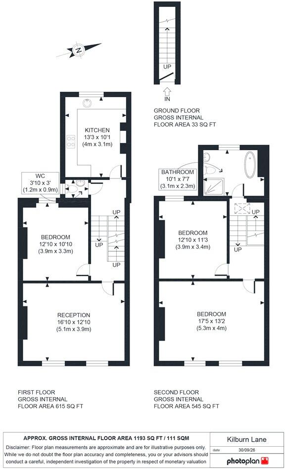 Kilburn Lane, London, W10 floorplan