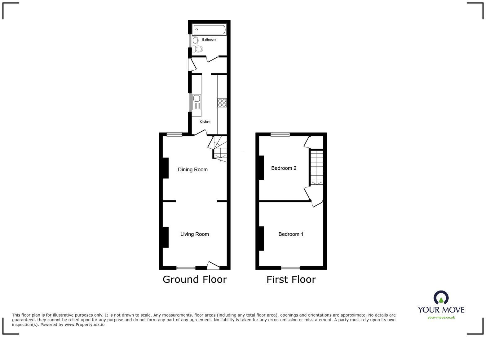 Dalzell Street, Moor Row, Cumbria, CA24 floorplan