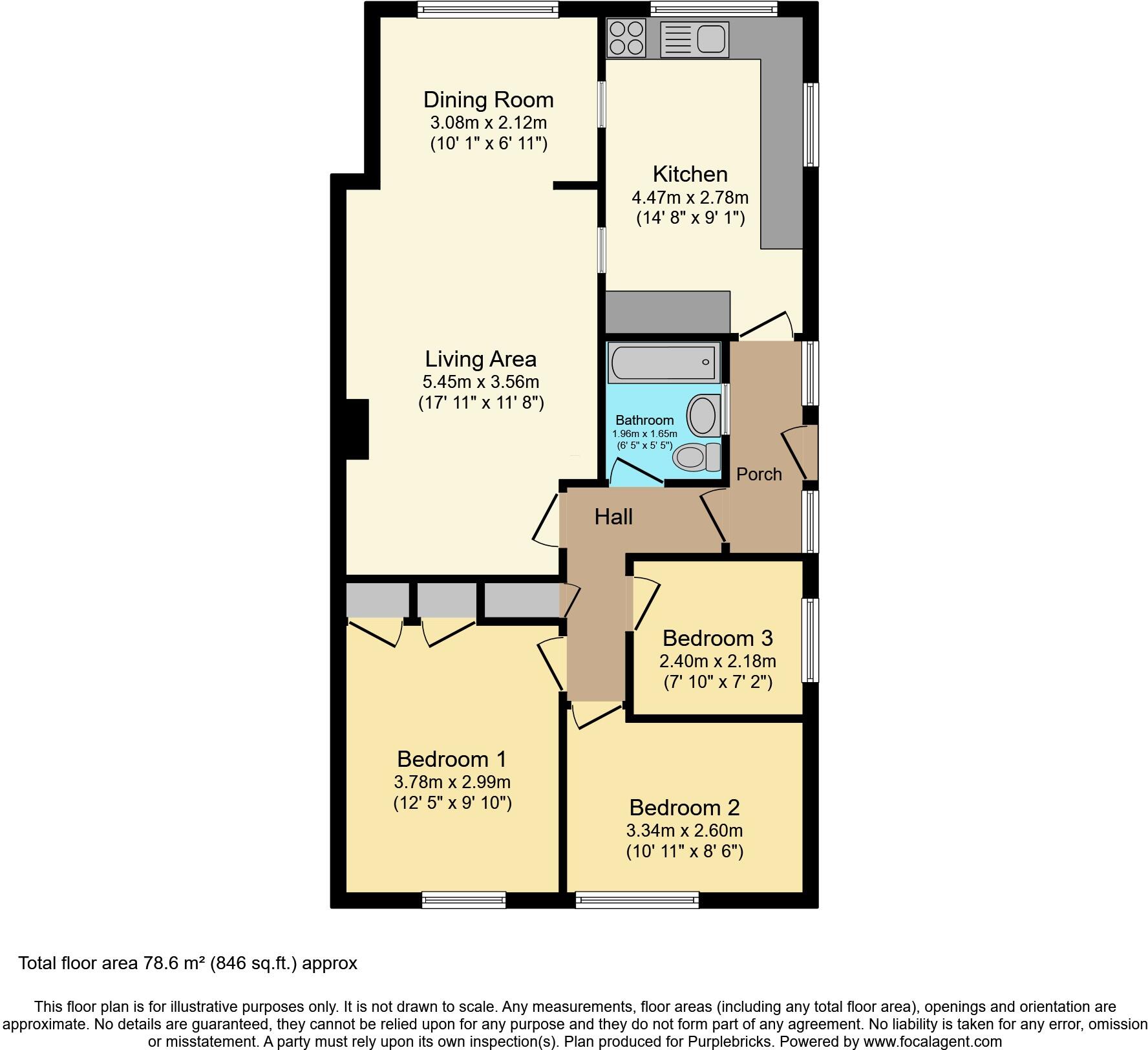Southfield Road, Doncaster, DN3 floorplan