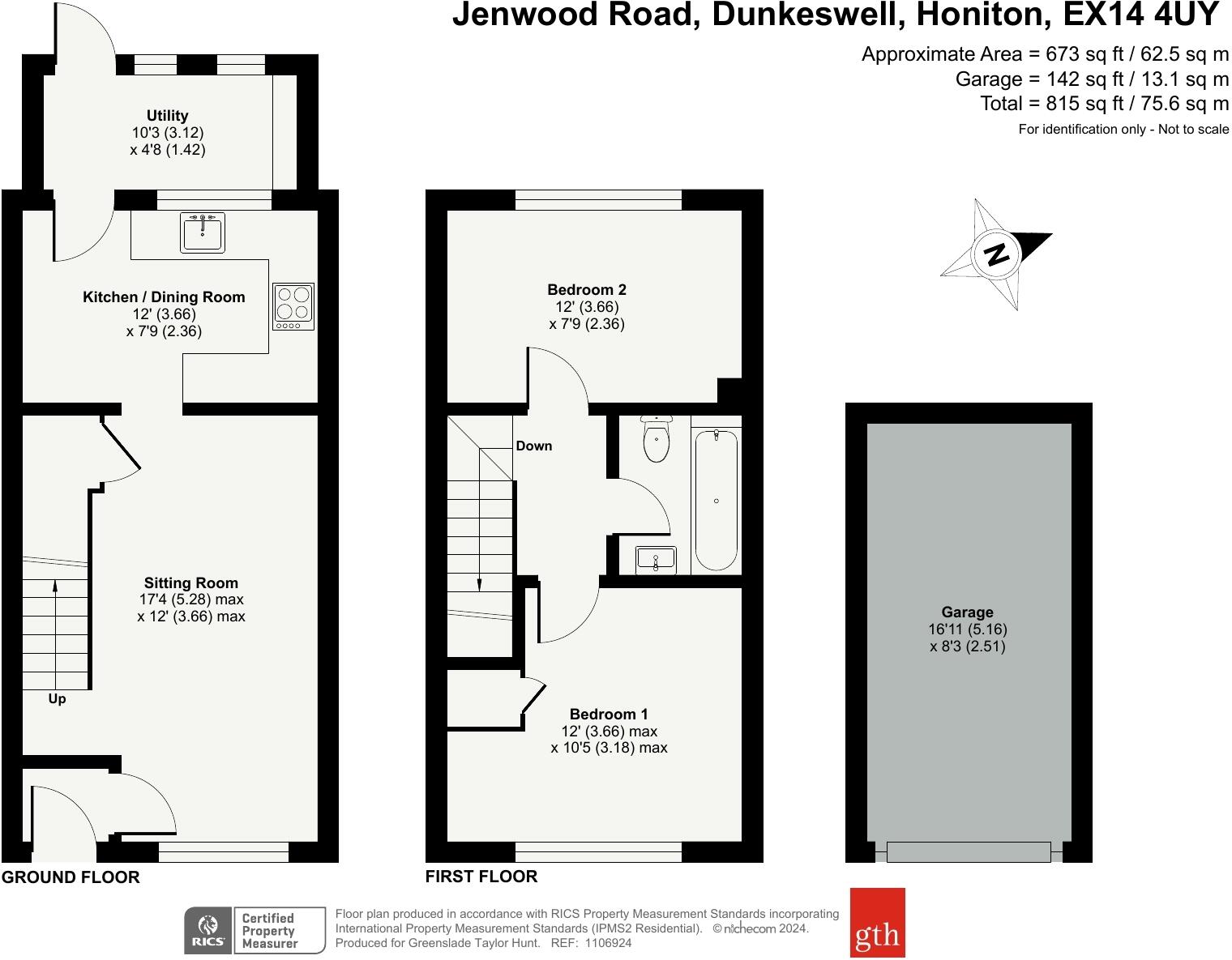 25, Jenwood Road floorplan