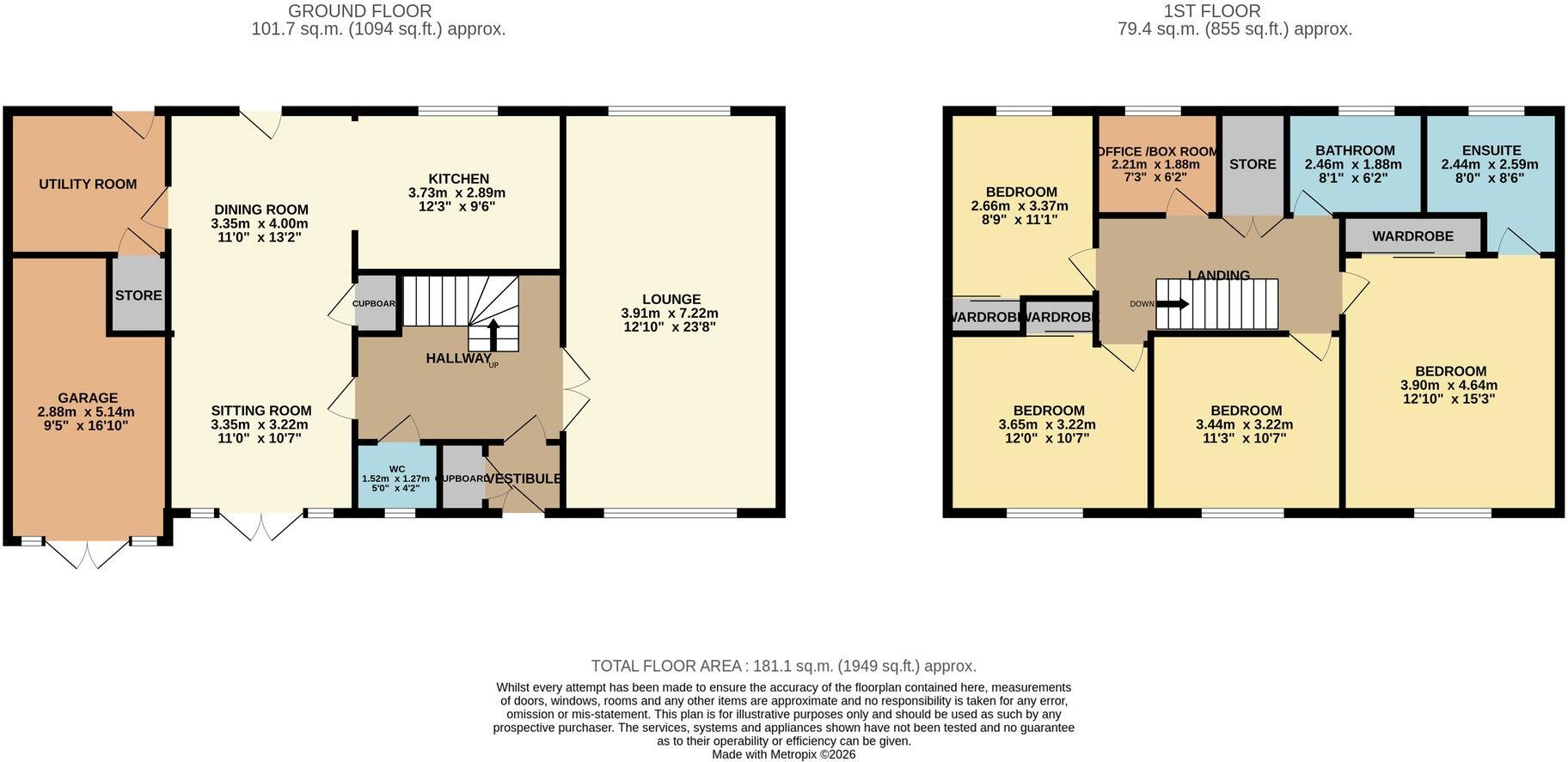 Mackie Gardens, Markinch, KY7 floorplan