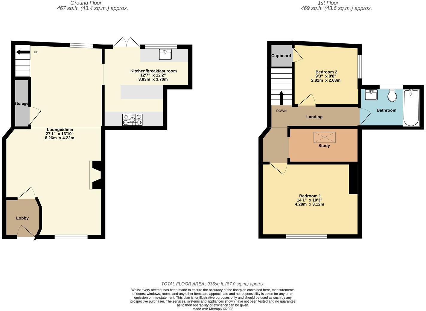 Bath Road, Bitton floorplan