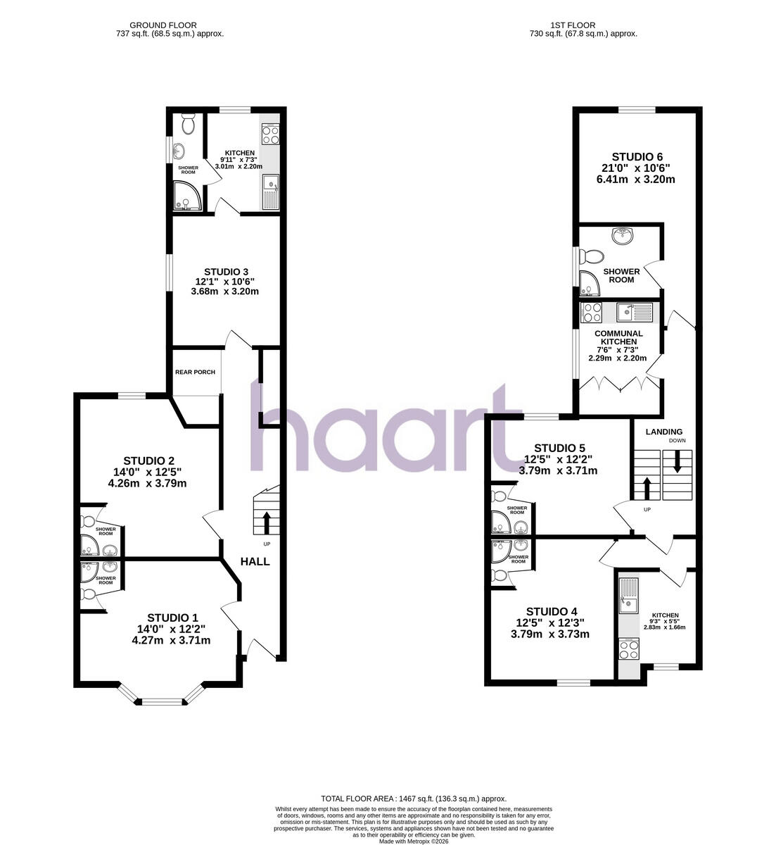 West Parade, Lincoln floorplan