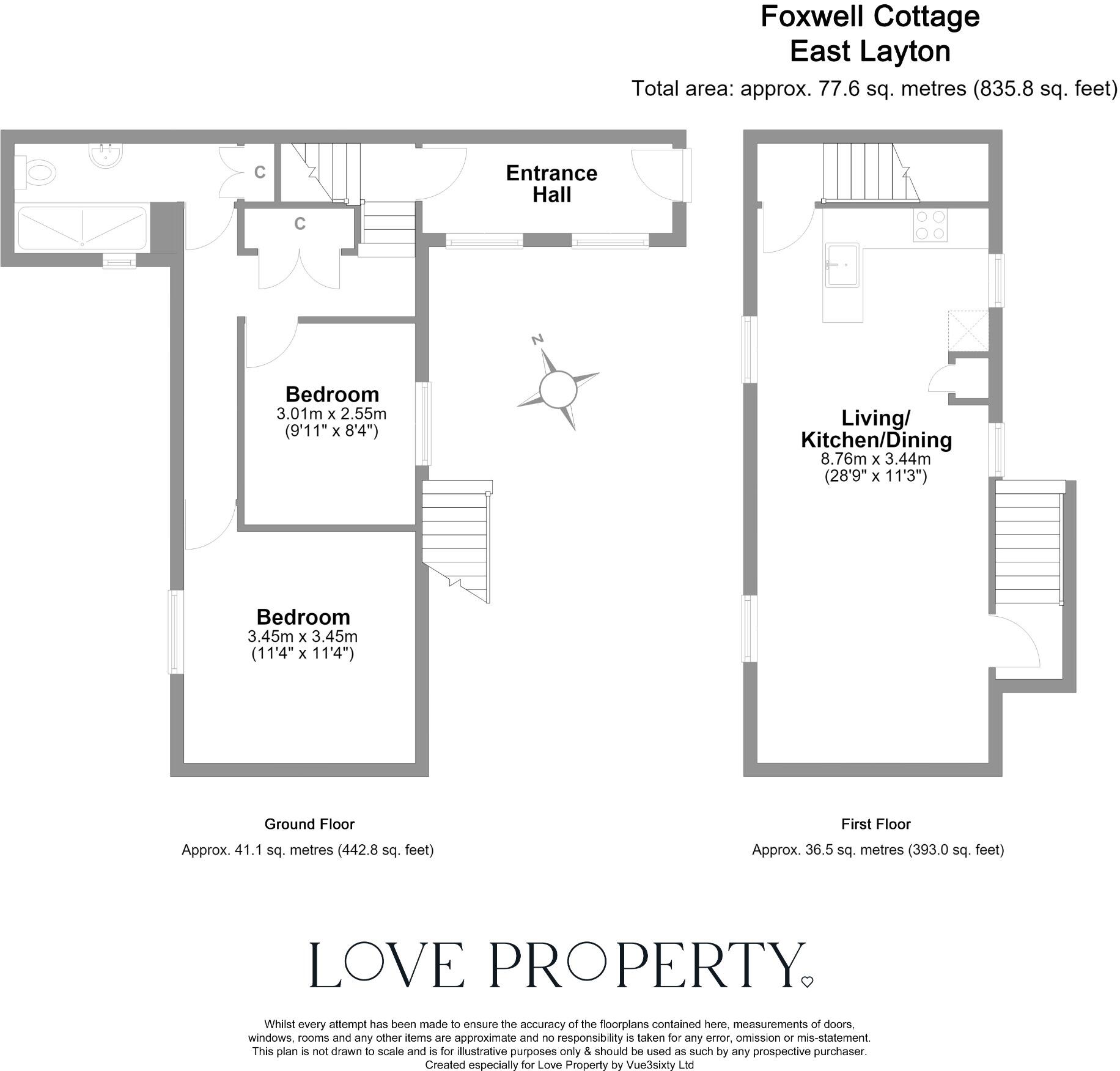 East Layton, Richmond, North Yorkshire, DL11 floorplan