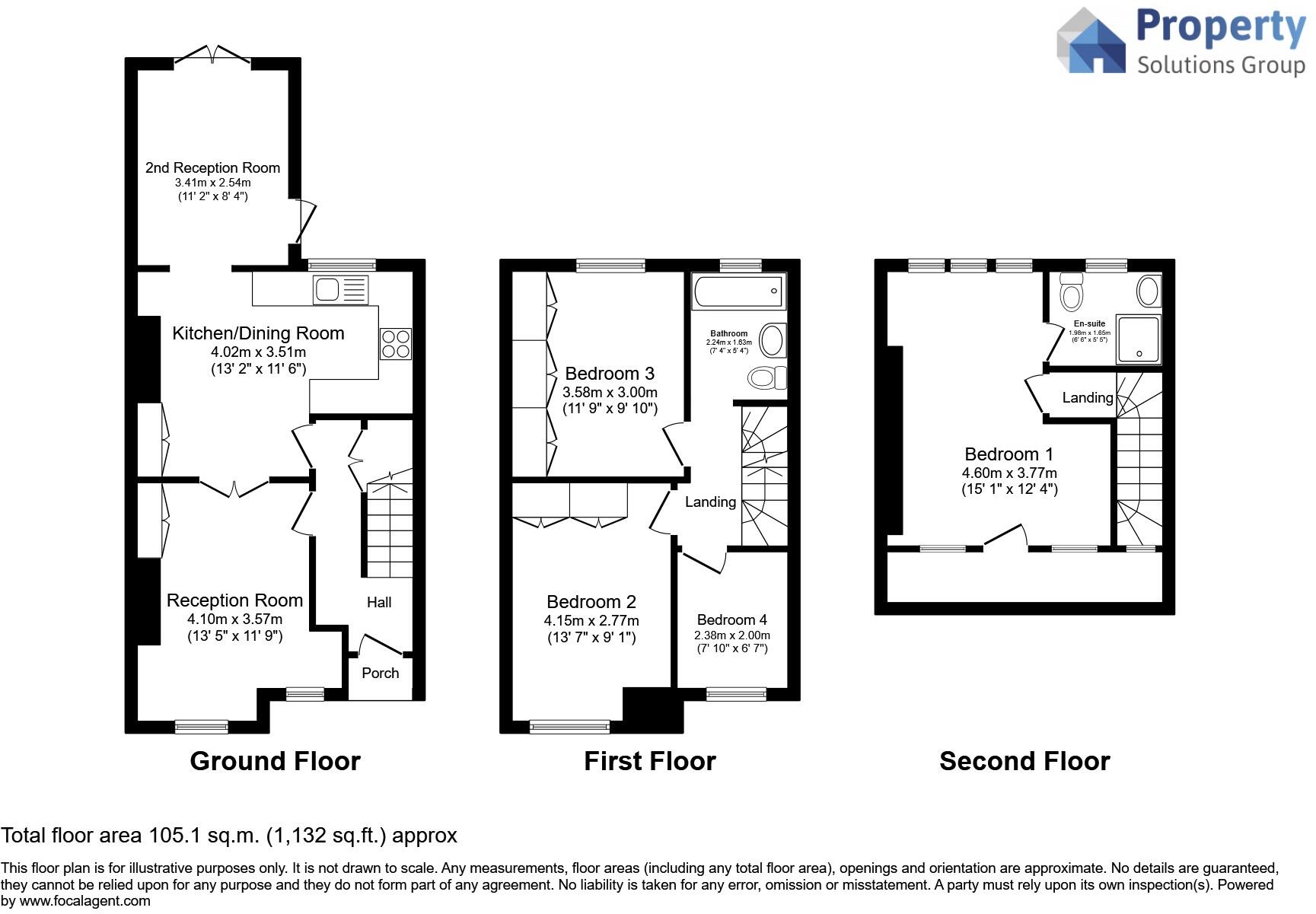 Elphinstone Road, London, E17 floorplan