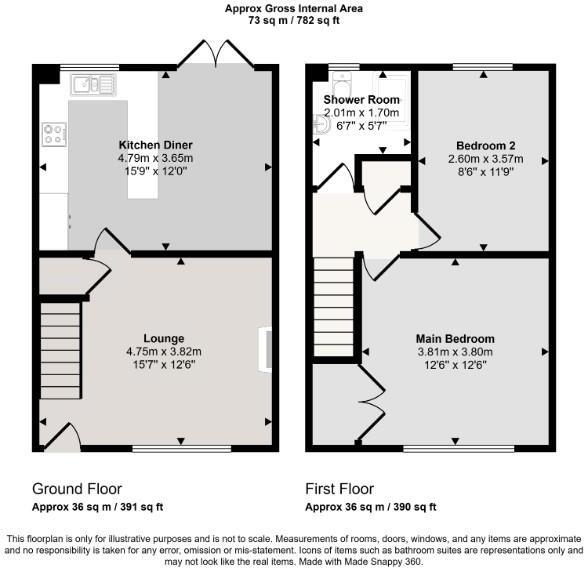 Hainsworth Road, Silsden floorplan