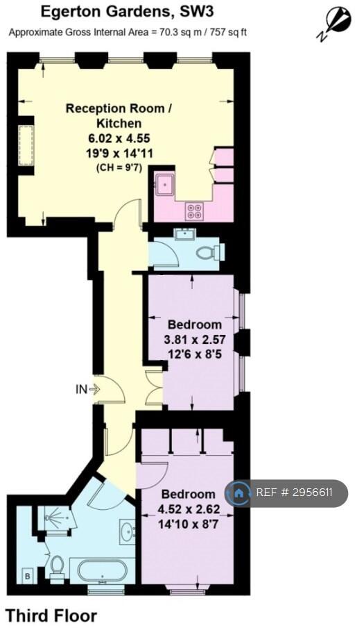 Egerton Gardens, London, SW3 floorplan