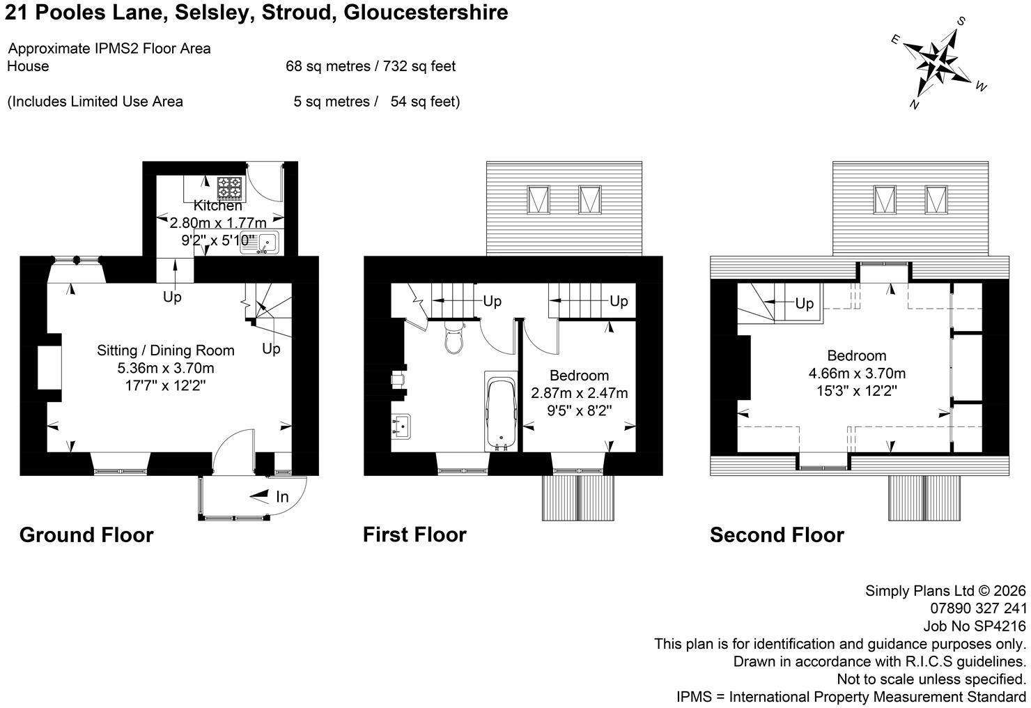 Pooles Lane, Selsley floorplan