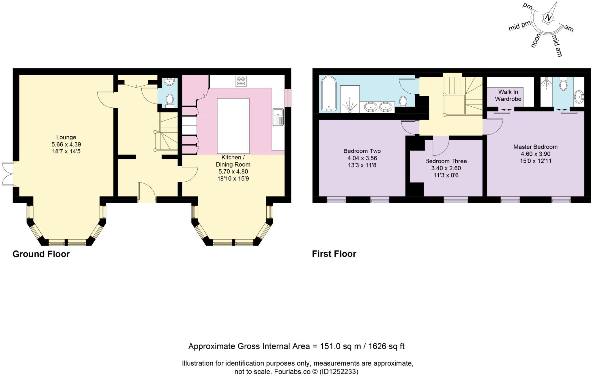 Featherstone Hall , Faviell Gardens, Featherstone, Pontefract floorplan