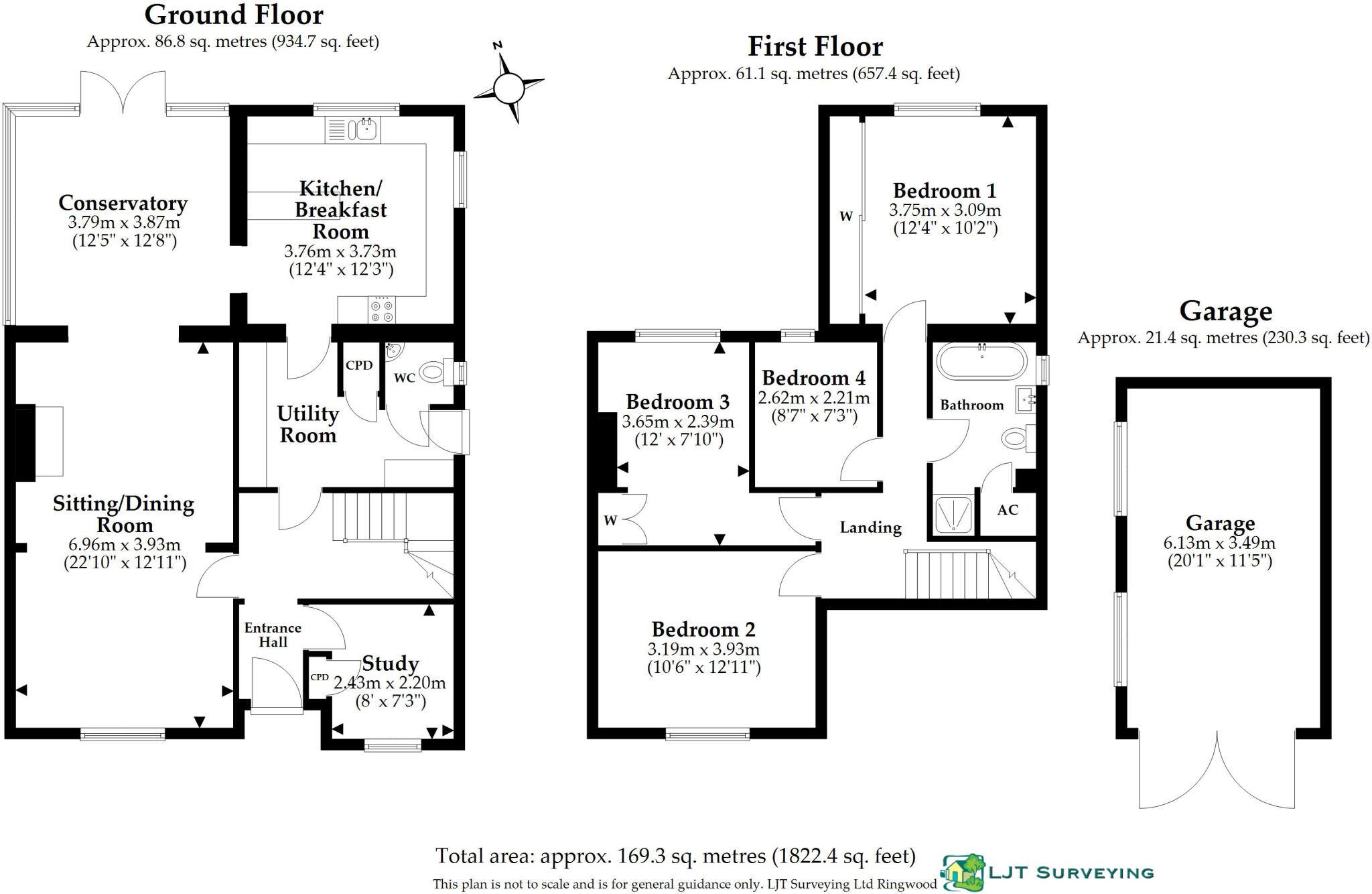 West Park Lane, Damerham, Fordingbridge, Hampshire, SP6 floorplan