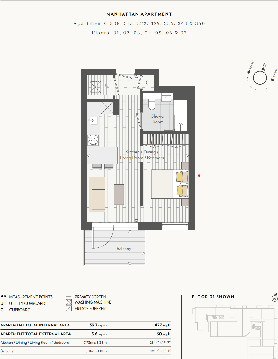 Allium House, Caldon Boulevard, Wembley, Brent floorplan