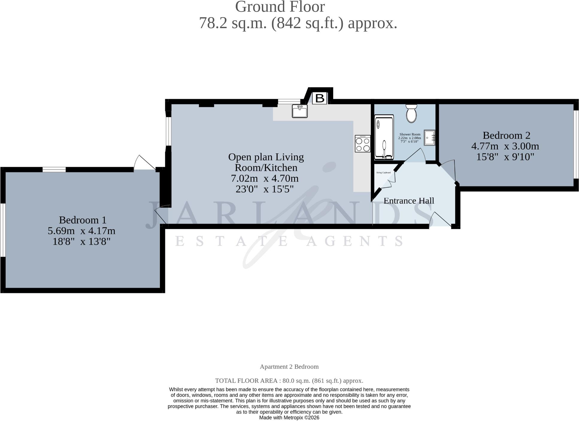 South Road, Newhaven floorplan