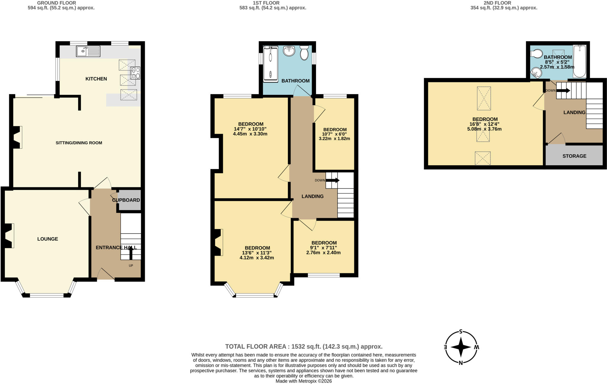 Westbourne Grove, West Didsbury, M20 floorplan