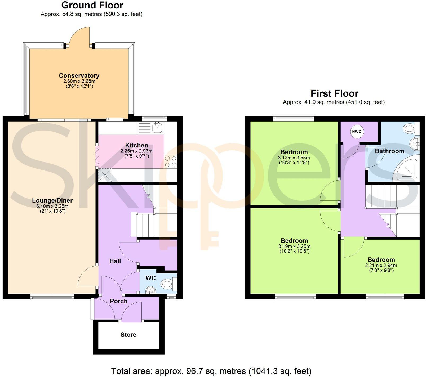 Beecholme Drive, Kennington, TN24 floorplan