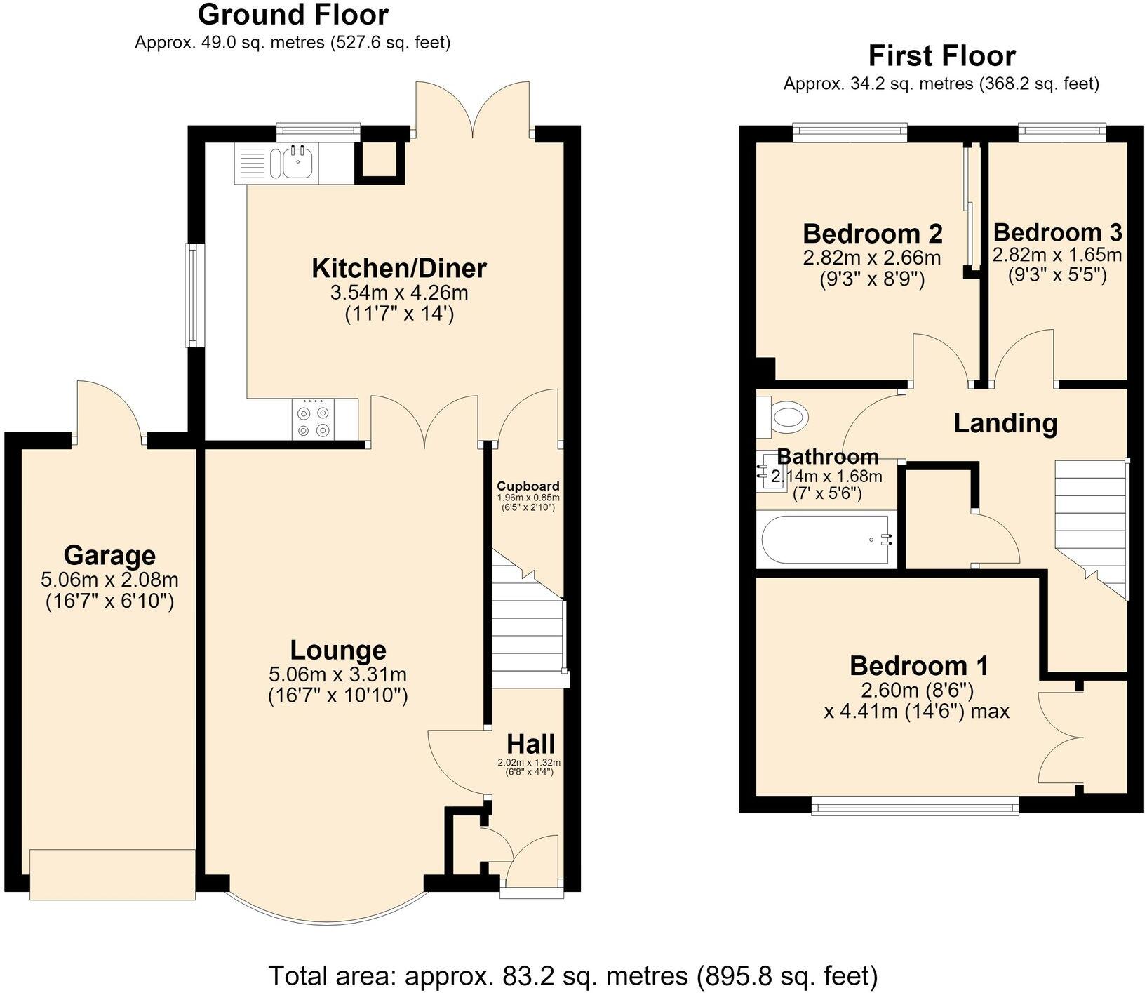 Petworth Drive, Loughborough, LE11 floorplan