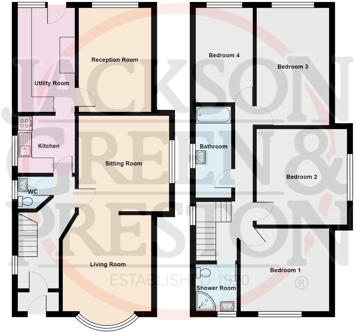 Clee Crescent, Grimsby, Lincolnshire, DN32 floorplan