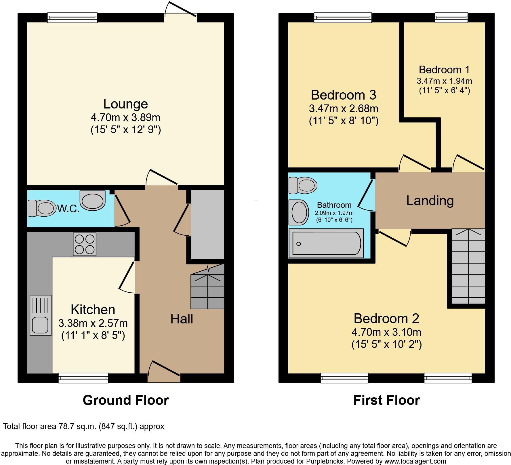 Tighe Avenue, Winsford, CW7 floorplan