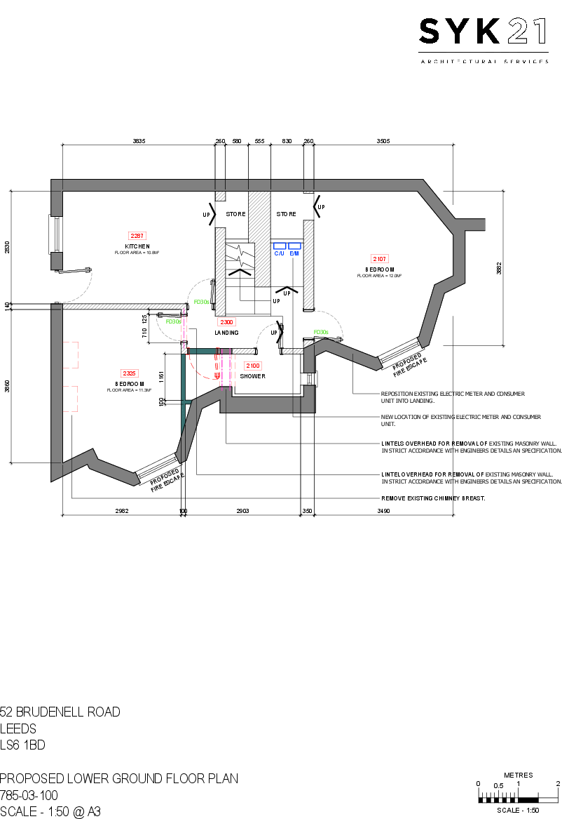 Brudenell Road, Leeds floorplan