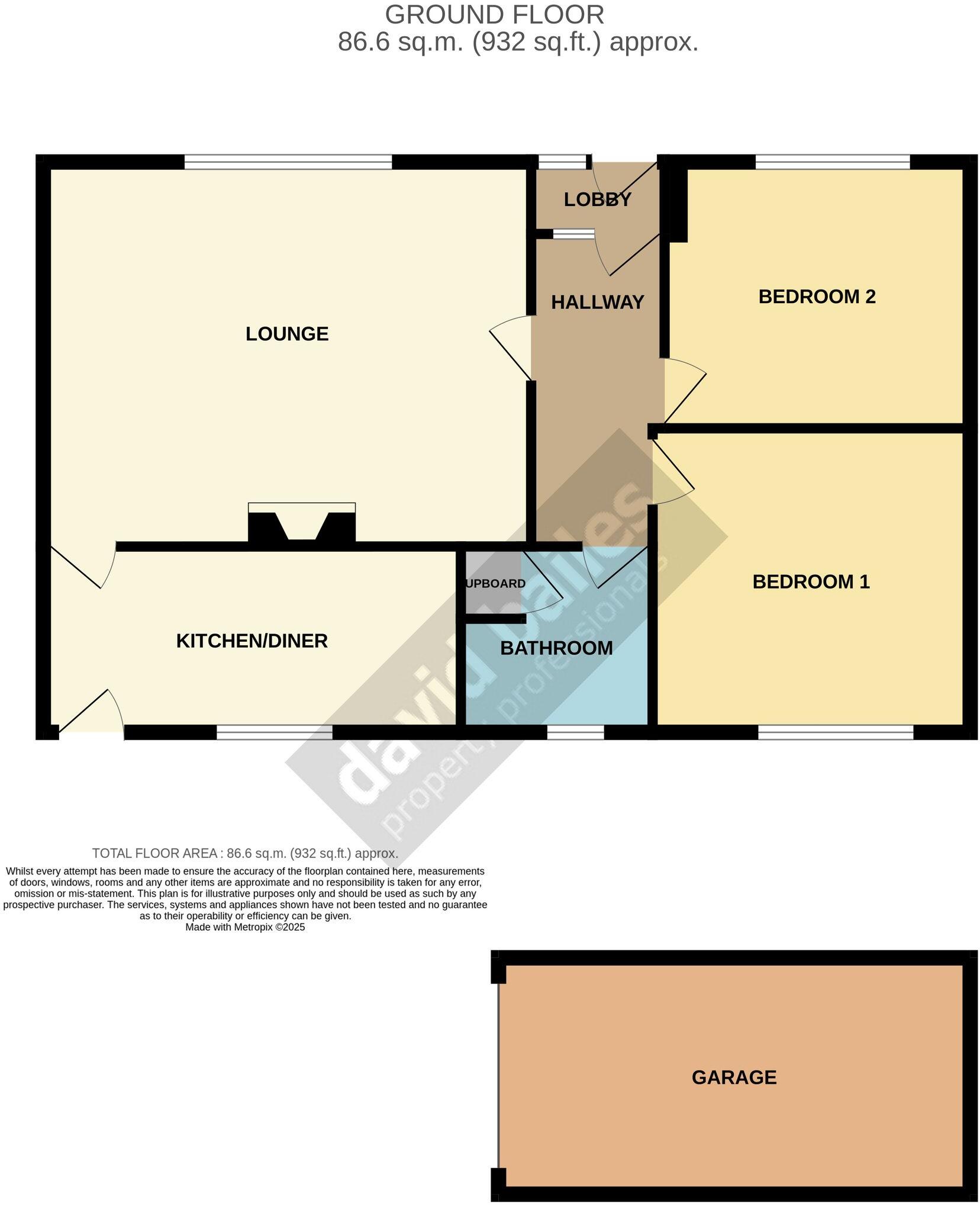 North Road, Stanley, DH9 floorplan