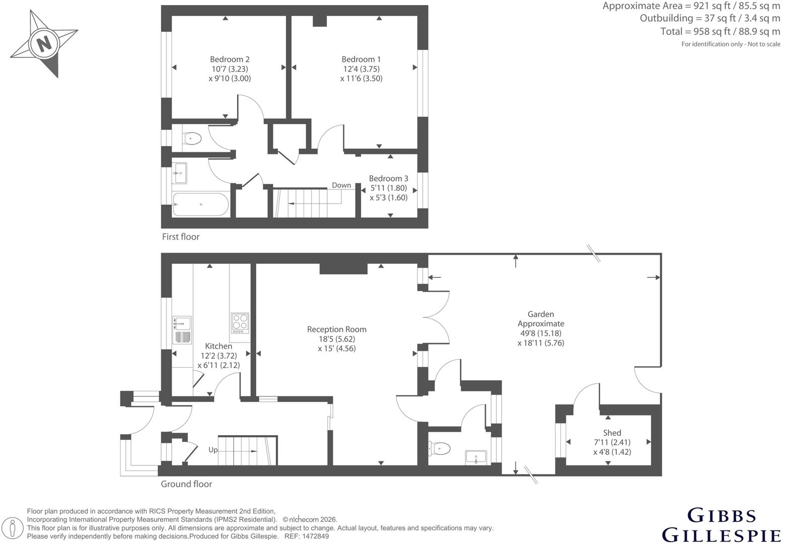 Croxley View, Watford, Hertfordshire floorplan