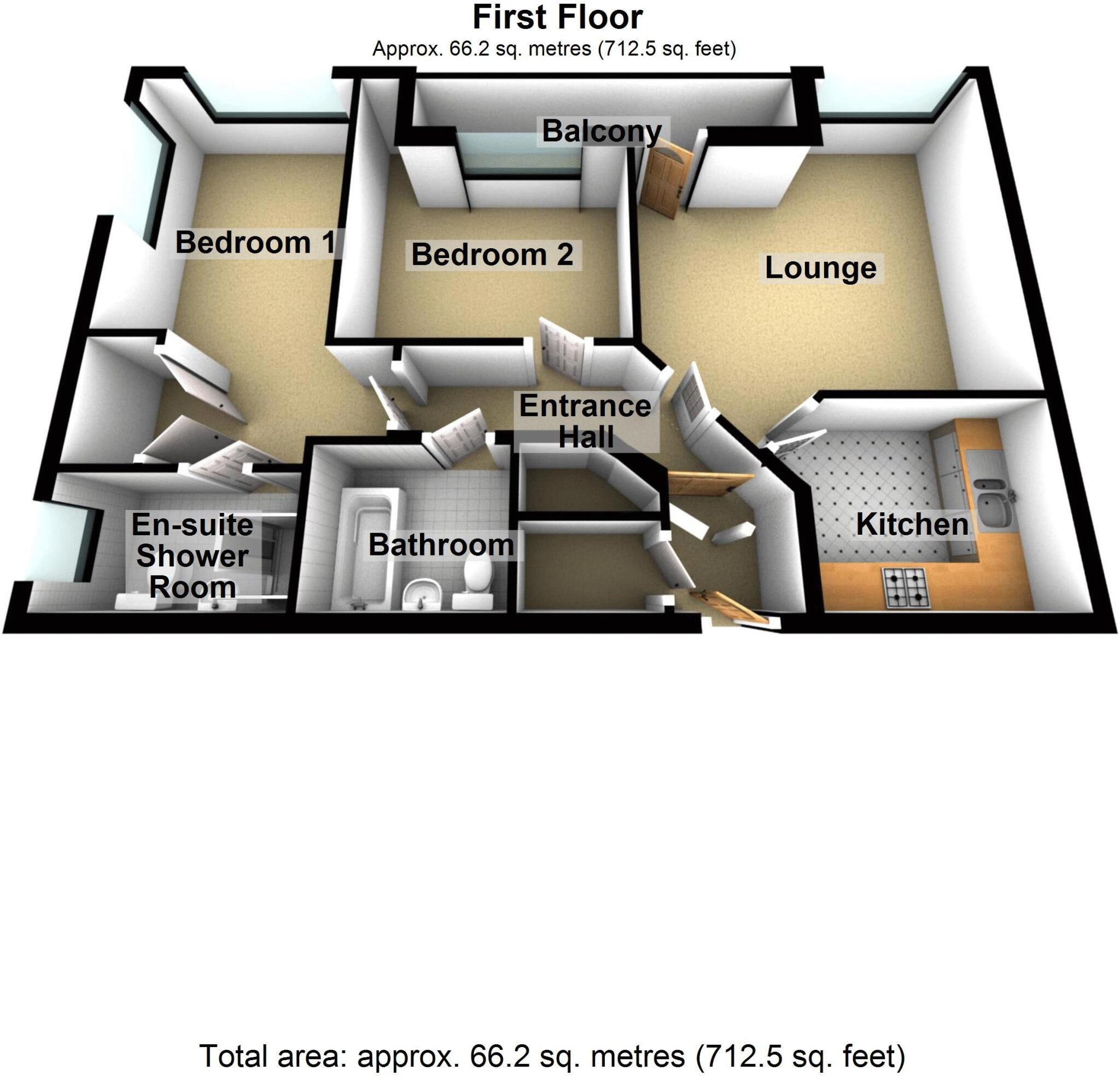 Greyholme Court, Hatch End floorplan