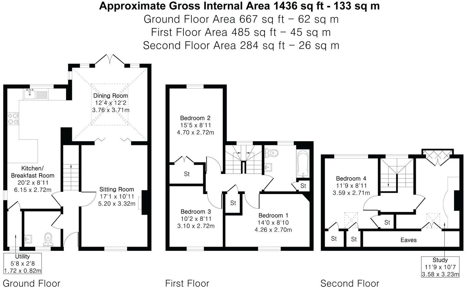 New Road, Chilworth, Guildford, GU4 8LS floorplan