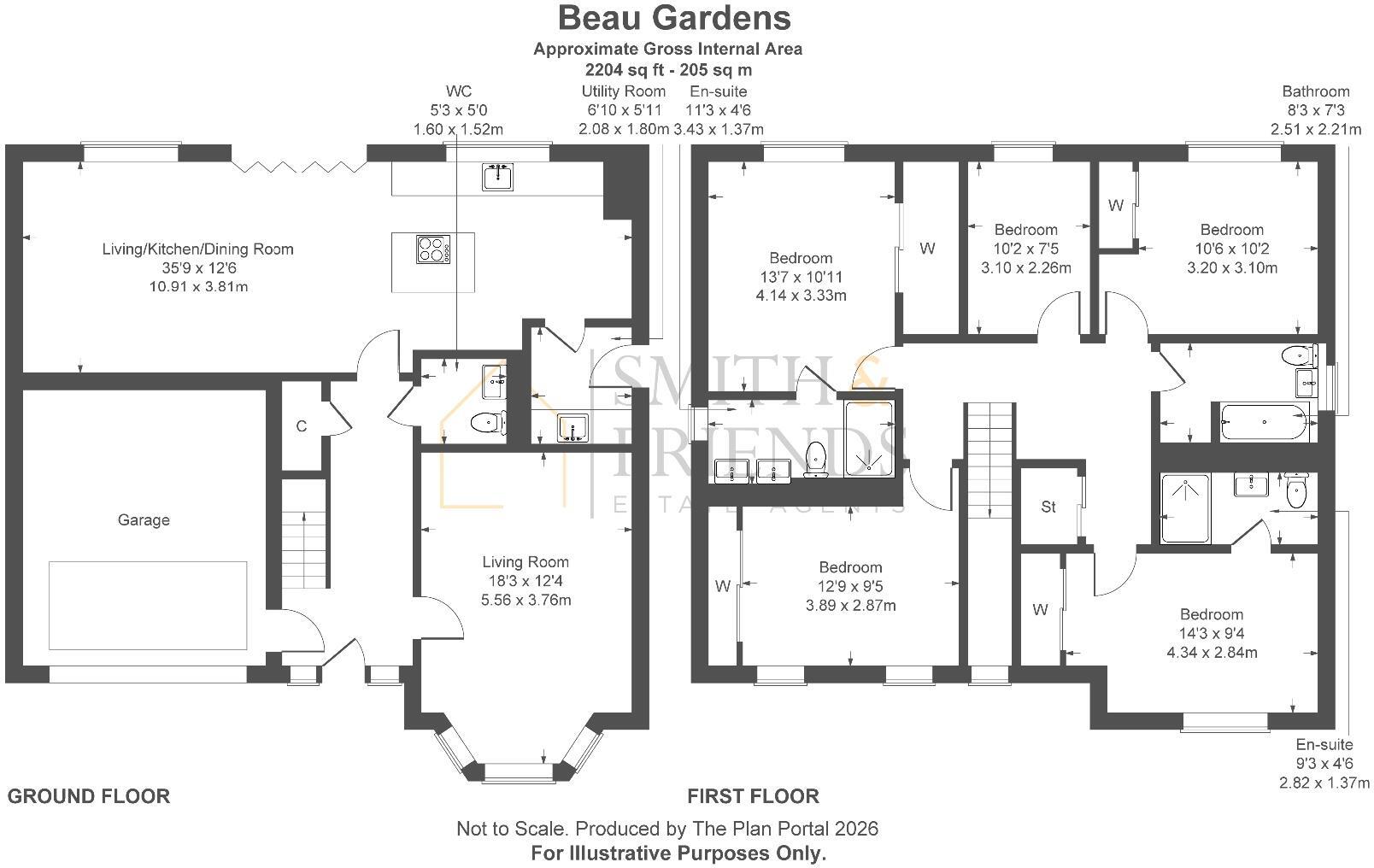 Listing floorplan