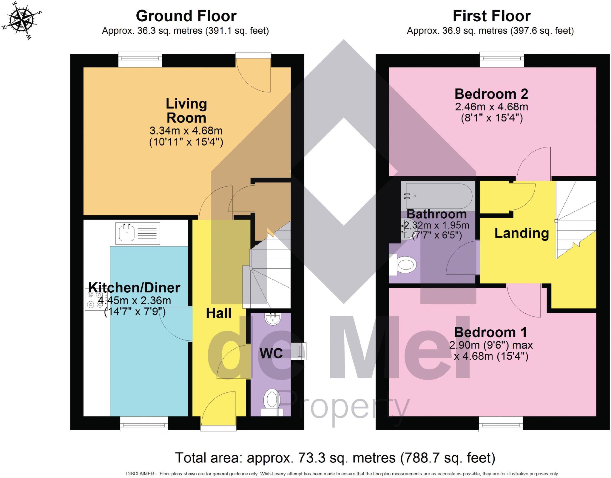 Willow Bank Road, Alderton floorplan