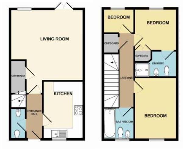 Mounts Pit Lane, Brandon floorplan
