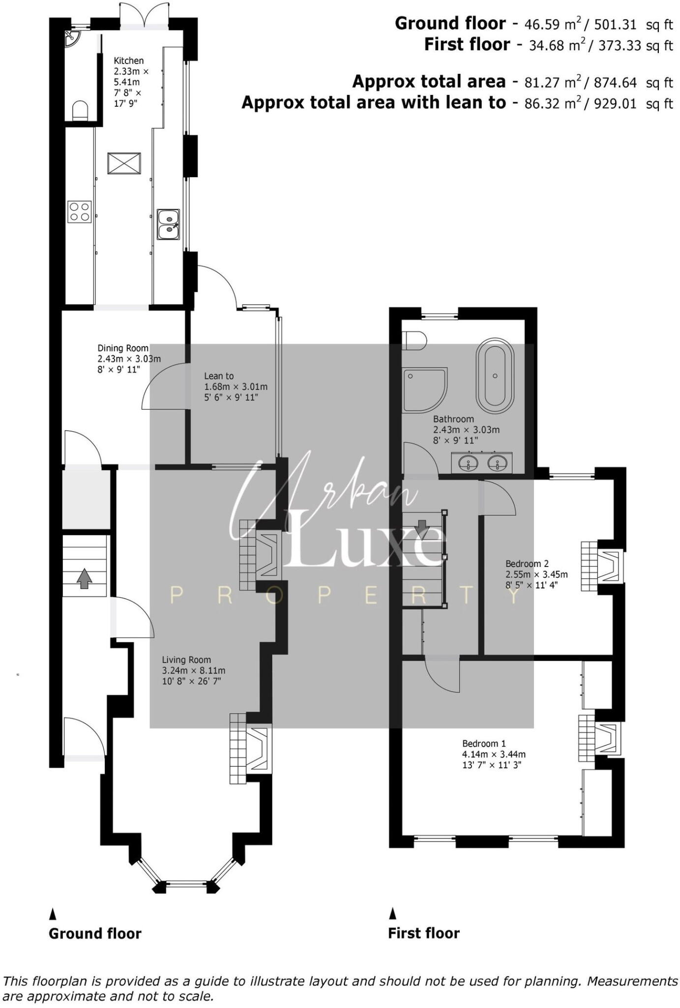 Bower Street, Bedford, MK40 3QZ floorplan
