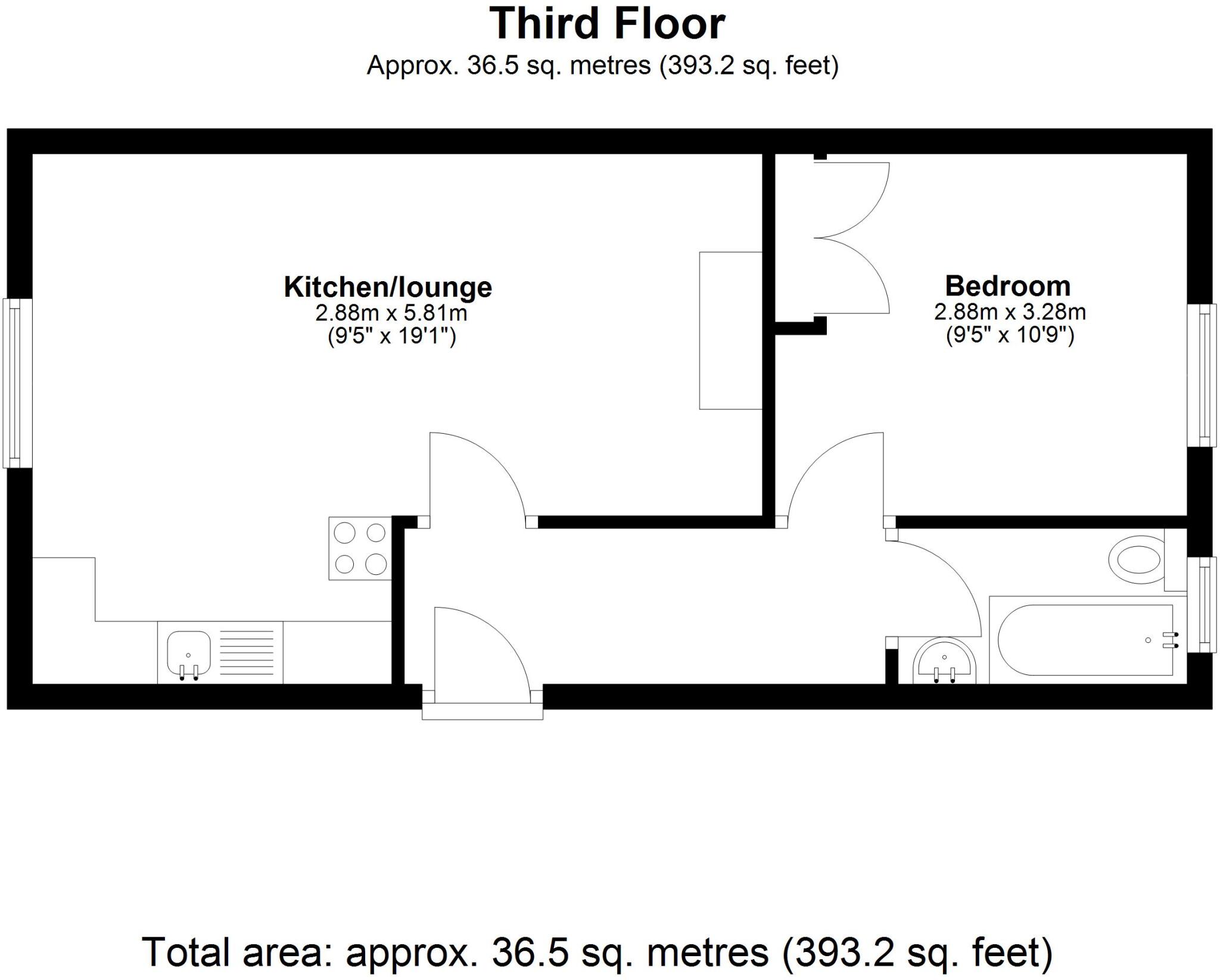 Oakhill Road Sevenoaks TN13 floorplan