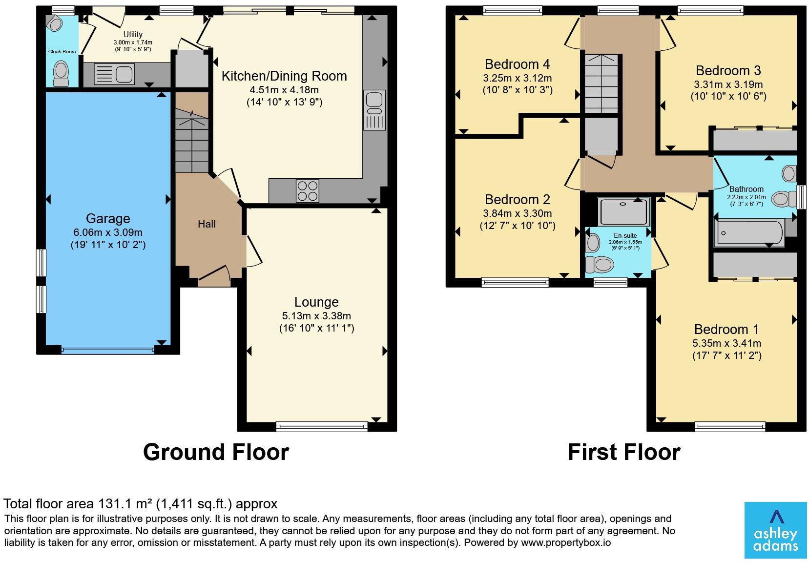 Dale Acre Way, Breadsall, Derby floorplan