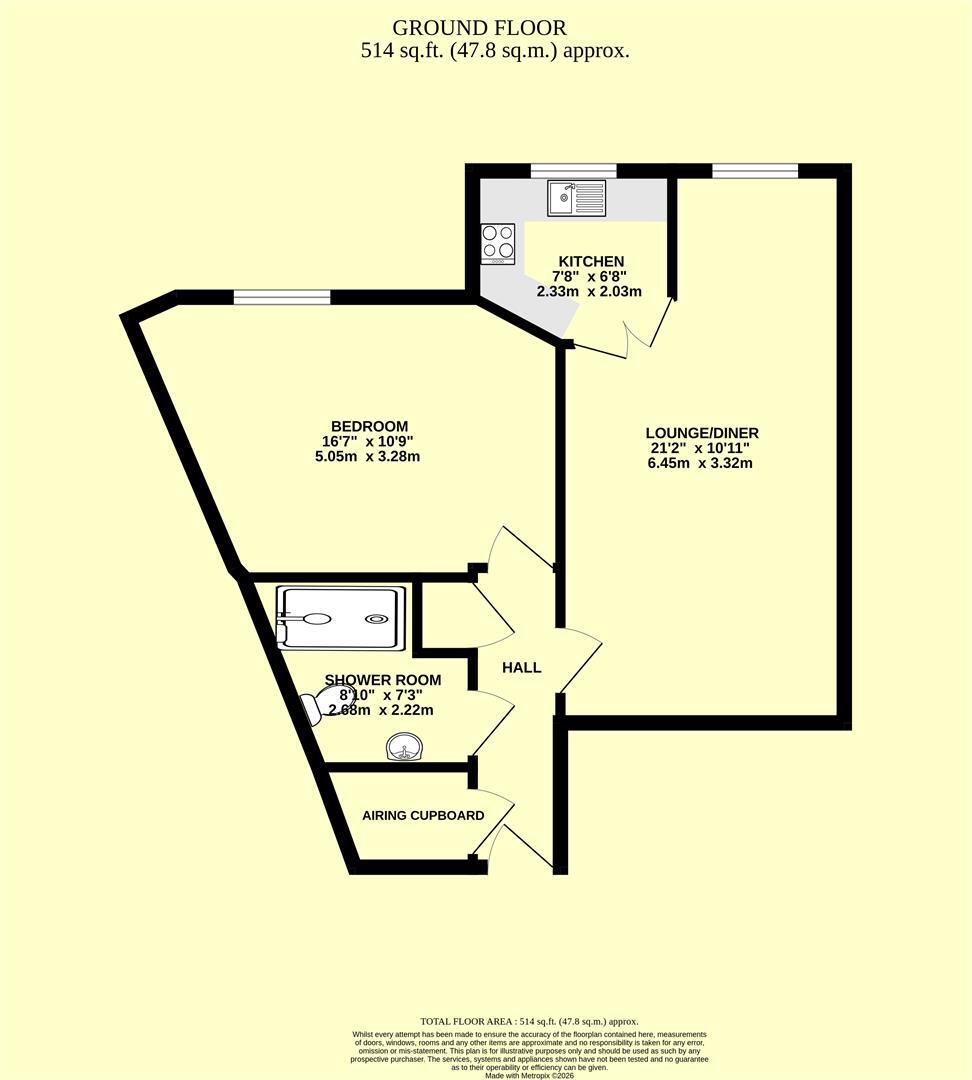 Victoria Avenue, Chard floorplan