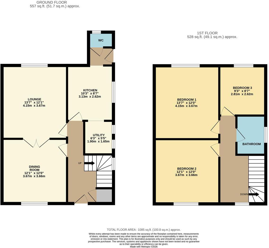 Eastfield Road, Messingham, Scunthorpe floorplan
