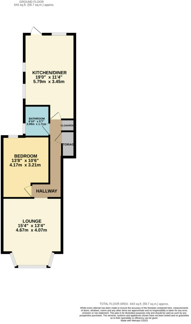 153, Embankment Road, Plymouth, City Of Plymouth, PL4 floorplan