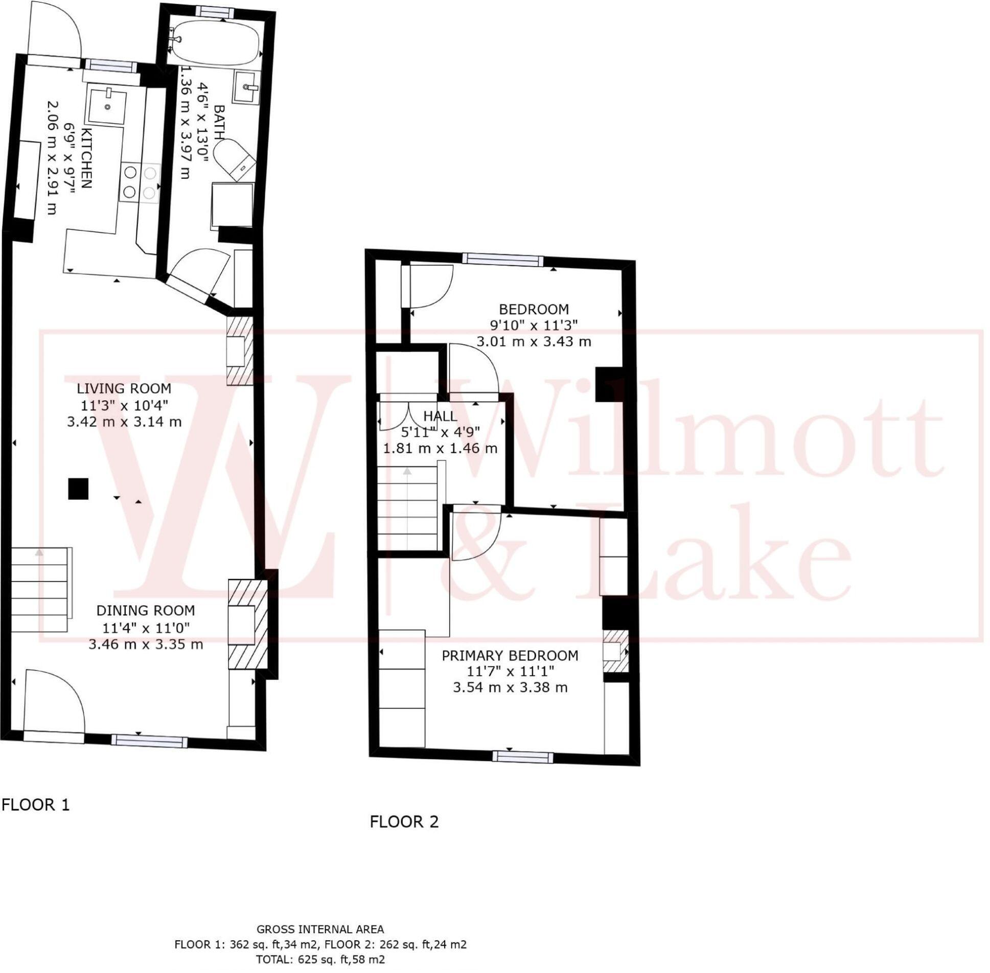 Wharf Road, Bishop's Stortford, CM23 floorplan