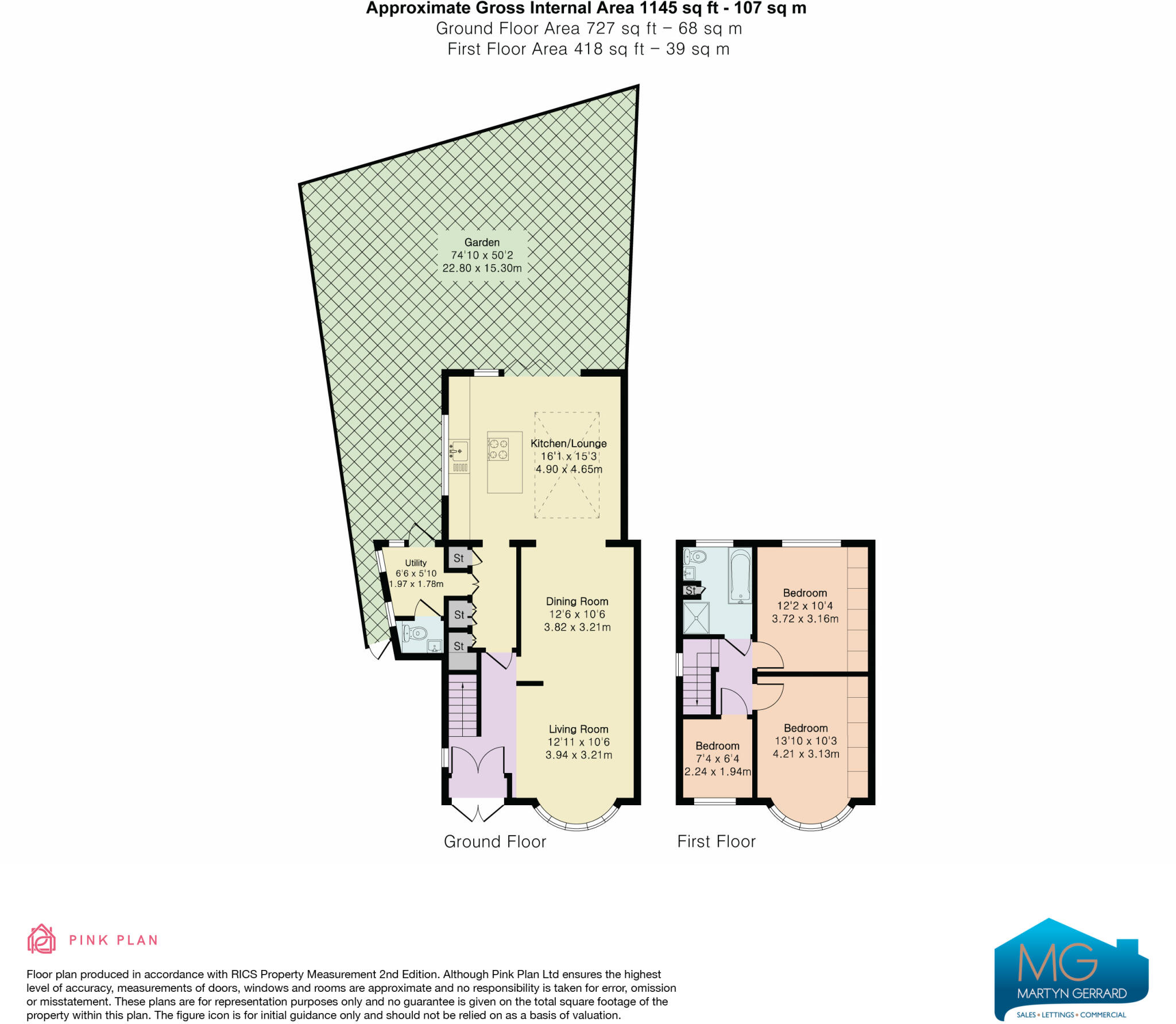 Chester Gardens, Enfield, EN3 floorplan