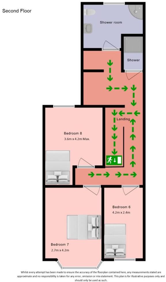 Derby Road - Fallowfield - £183 PPPW floorplan