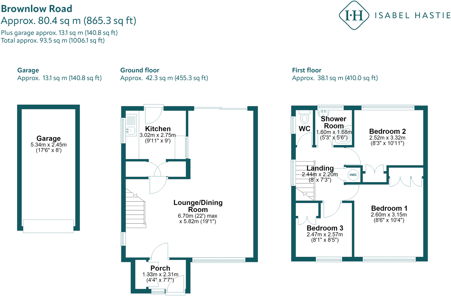 Brownlow Road, Cambridge, CB4 3NG floorplan