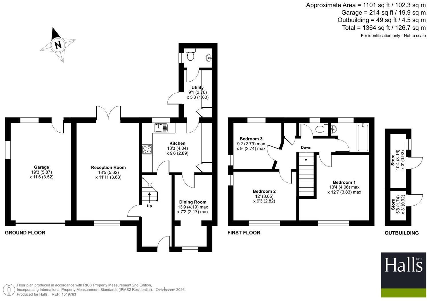 Sebright Road, Kidderminster floorplan