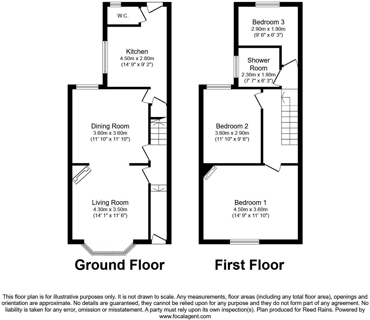Mather Road, Eccles, Manchester, Greater Manchester, M30 floorplan