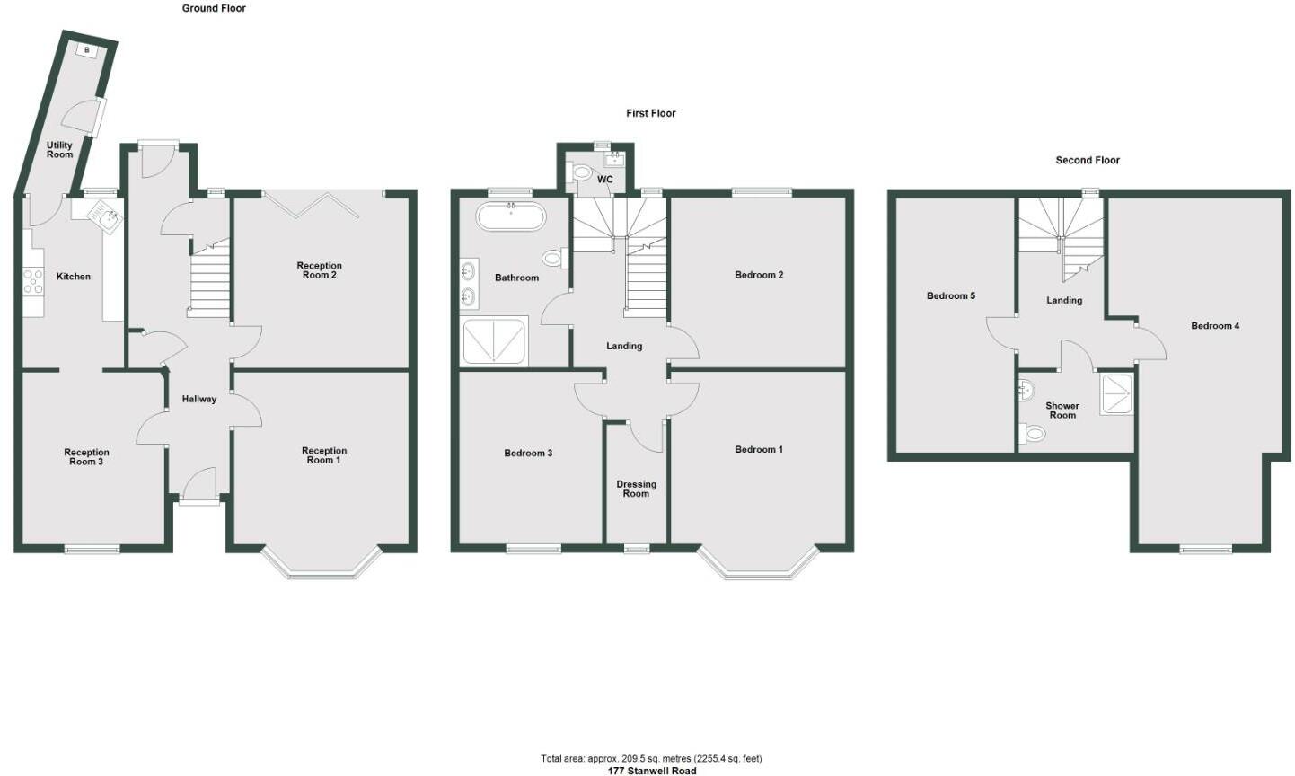 Stanwell Road, Penarth floorplan