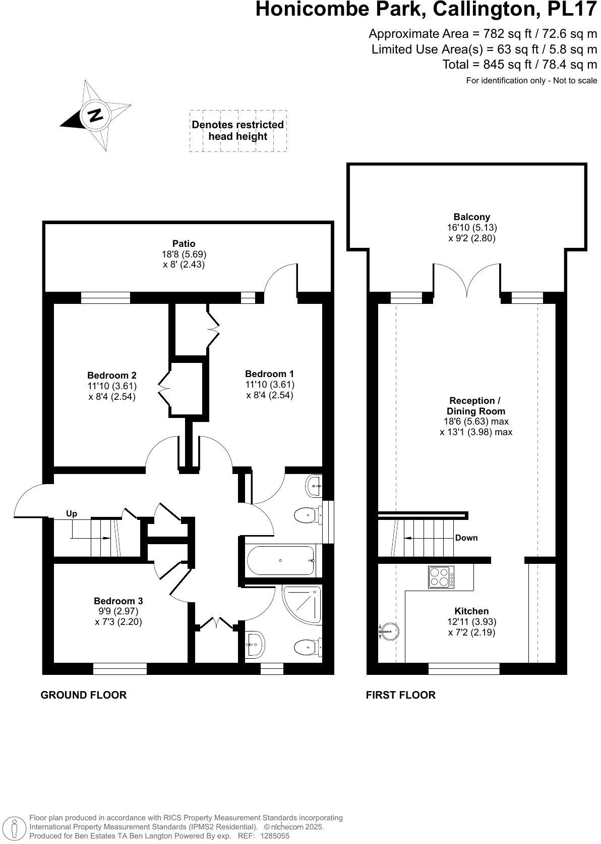 Valley Lodges, Honicombe Park, Callington, PL17 floorplan