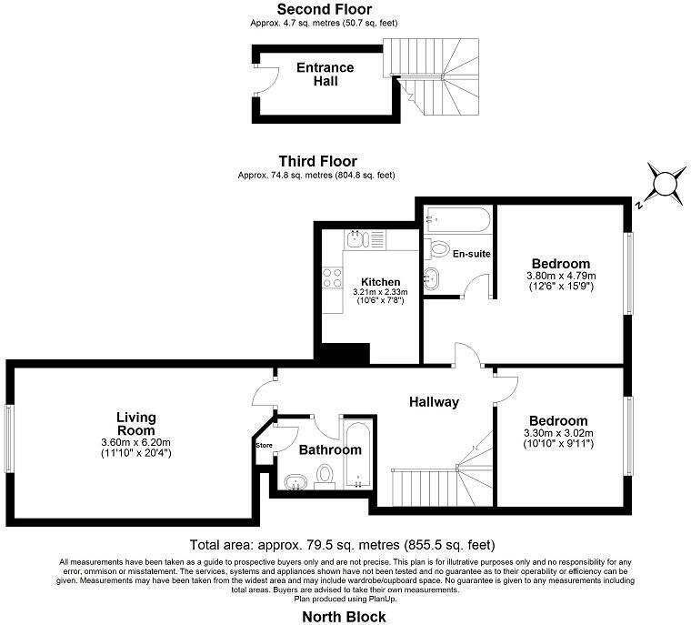 1C Belvedere Road, Waterloo floorplan