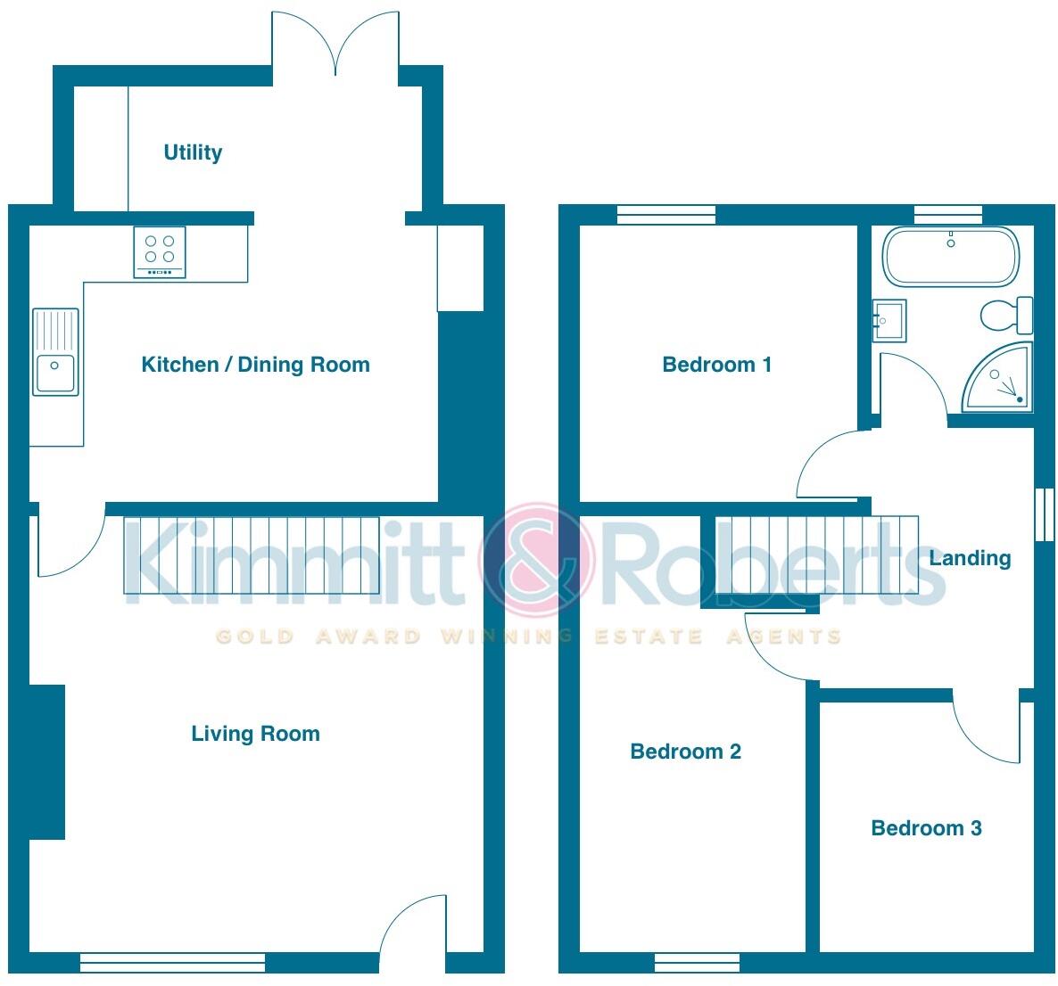 Moorsley Road, Hetton-Le-Hole, Houghton le Spring, Tyne and Wear, DH5 0ED floorplan