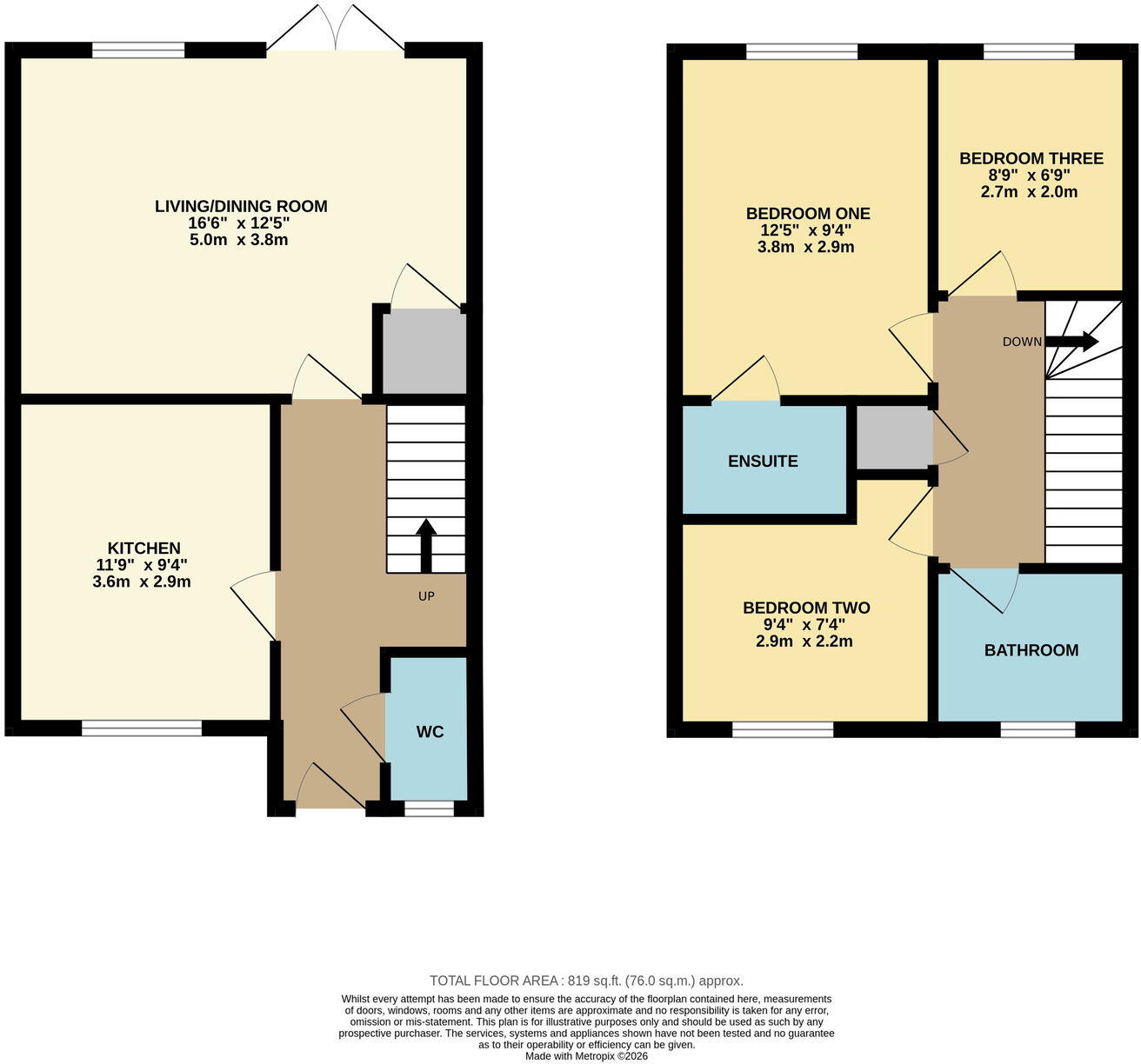 Aitken Way, Loughborough floorplan