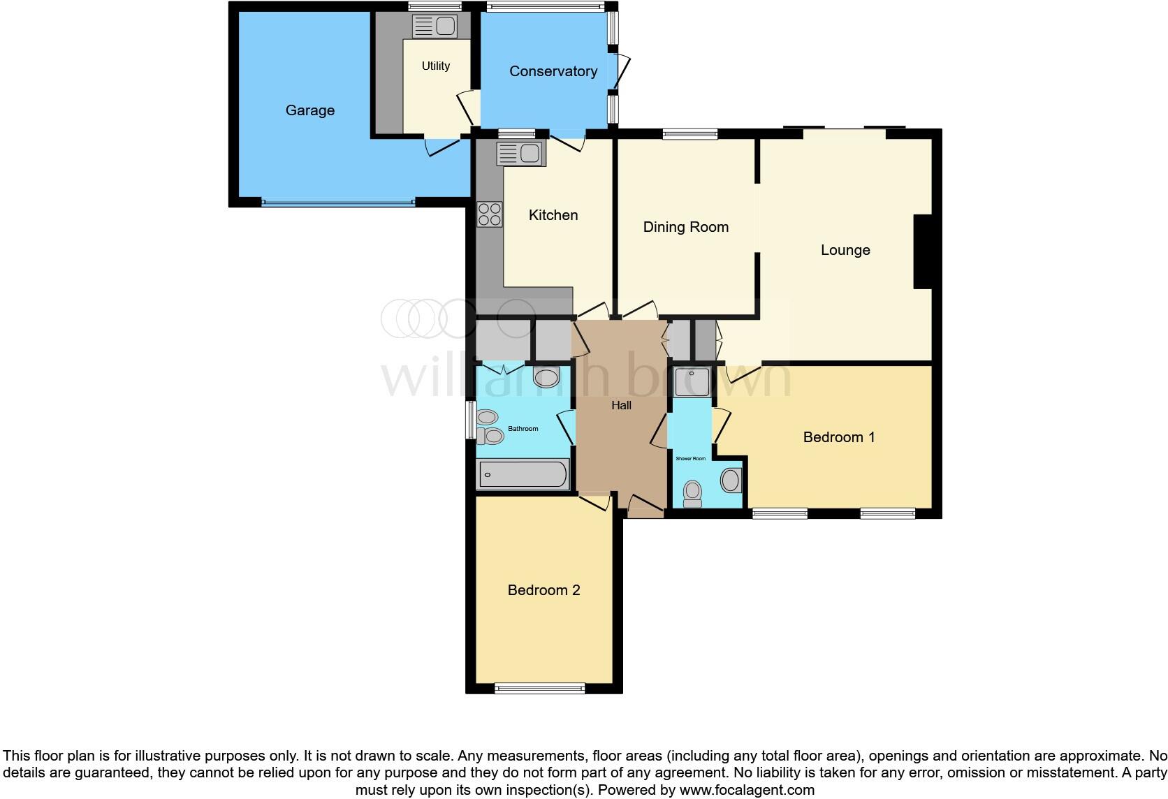 Clements Close, Scole, Diss floorplan